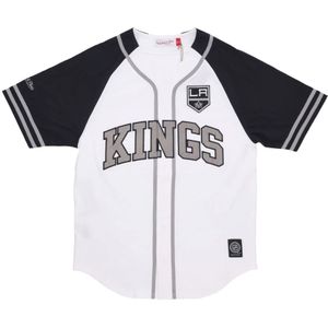Mitchell & Ness, Heren, Tops, Wit, Maat: L Jersey,