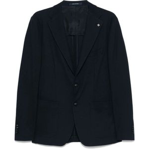 Tagliatore, Heren, Jassen, Blauw, Maat: XL Wol,