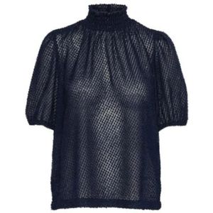 Saint Tropez, Dames, Blouses & Shirts, Blauw, Maat: S