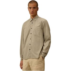 C.p. Company, Heren, Overhemden, Grijs, Maat: L