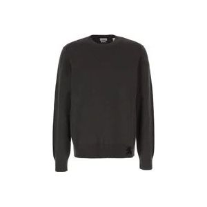 Burberry Stijlvolle Sweatshirts voor Mannen en Vrouwen , Black , Heren , Maat: XL
