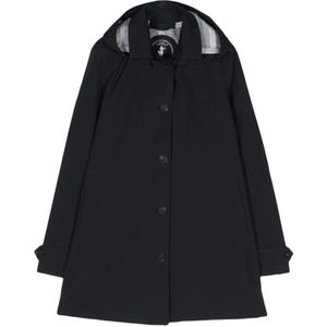 Save The Duck, Dames, Mantels, Blauw, Maat: 2XL Poliester,
