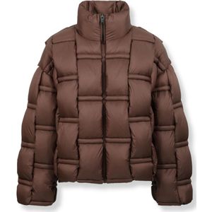 Raxxy, Heren, Jassen, Bruin, Maat: S Polyamide,