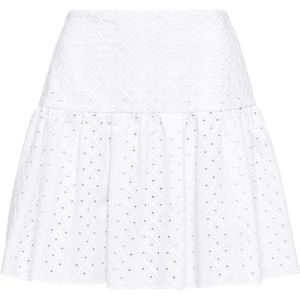 MVP wardrobe, Dames, Rokken, Wit, Maat: XS Katoen,