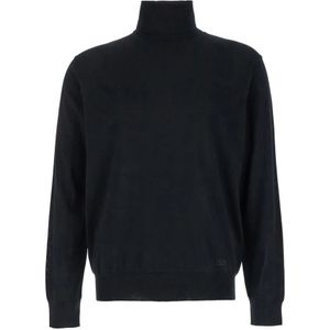 Valentino Garavani, Heren, Truien, Zwart, Maat: M Wol,