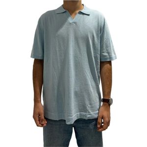 Rayne 1896, Heren, Tops, Blauw, Maat: S