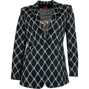 Hugo, Dames, Jassen, Zwart, Maat: S Polyamide,