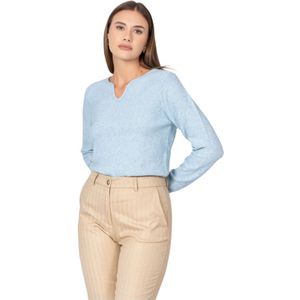 Kocca, Dames, Truien, Blauw, Maat: L