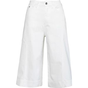 Hést, Dames, Jeans, Wit, Maat: XL Denim,