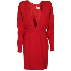 Alexandre Vauthier, Dames, Jurken, Rood, Maat: S