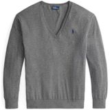 Polo Ralph Lauren - Vesta - Grijs - V-hals Knit