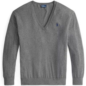 Polo Ralph Lauren - Vesta - Grijs - V-hals Knit