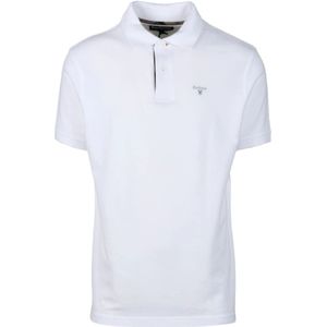 Barbour, Heren, Tops, Wit, Maat: 3XL Katoen,