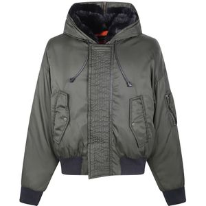 Dsquared2, Heren, Jassen, Groen, Maat: L