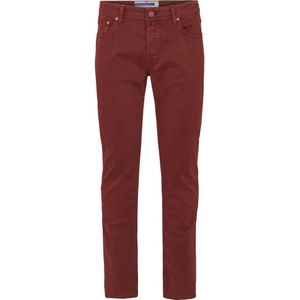 Jacob Cohën, Heren, Jeans, Rood, Maat: W32 Katoen,