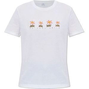 PS By Paul Smith, Dames, Tops, Wit, Maat: L Katoen,