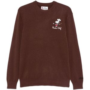 MC2 Saint Barth, Heren, Truien, Bruin, Maat: S Wol,