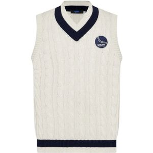 Kiton, Heren, Truien, Wit, Maat: M Katoen,