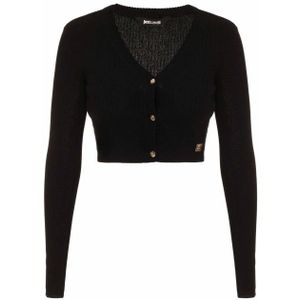 Just Cavalli, Dames, Truien, Zwart, Maat: S