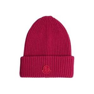 Moncler Hoed zonder rand , Pink , Dames , Maat: ONE Size