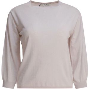 Max Mara, Dames, Truien, Grijs, Maat: XS Wol,
