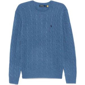 Polo Ralph Lauren, Heren, Truien, Blauw, Maat: XL Wol,