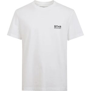 Golden Goose, Heren, Tops, Wit, Maat: M Katoen,