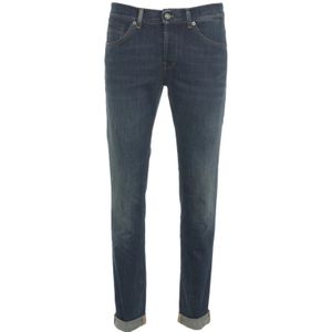 Dondup, Heren, Jeans, Blauw, Maat: W30 Denim,