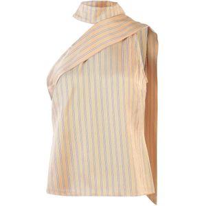 March23, Dames, Tops, Oranje, Maat: L