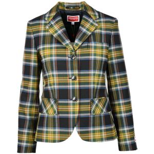 Kenzo, Dames, Jassen, Veelkleurig, Maat: M Wol,