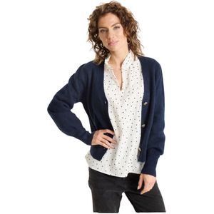 IN Front, Dames, Truien, Blauw, Maat: S