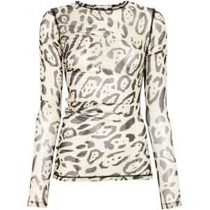 Sportmax, Dames, Tops, Veelkleurig, Maat: M