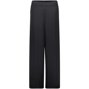 Betty & Co - Pull-On Wijde Broek - Zwart - Dames