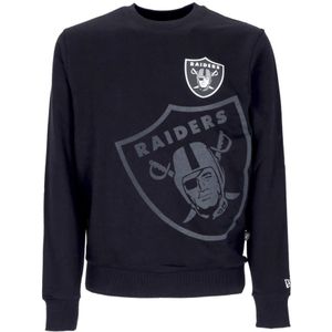 New Era, Heren, Sweatshirts & Hoodies, Zwart, Maat: L Katoen,