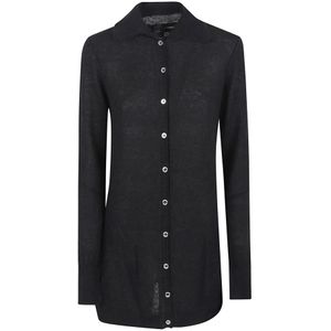 Pinko, Dames, Truien, Zwart, Maat: L Wol,