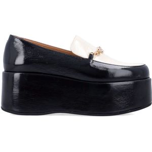 Ganni, Dames, Schoenen, Zwart, Maat: 36 EU Leer,