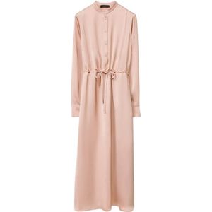 Fabiana Filippi, Dames, Jurken, Roze, Maat: 2XS Zijde,