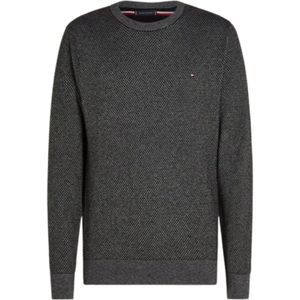 Tommy Hilfiger, Heren, Truien, Zwart, Maat: 3XL Katoen,