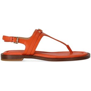 Michael Kors, Dames, Schoenen, Oranje, Maat: 36 EU Leer,