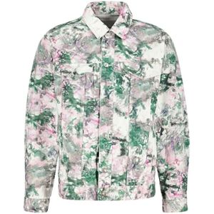 Isabel Marant, Heren, Overhemden, Groen, Maat: S Katoen,