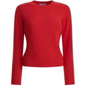 Ines de la Fressange Paris, Dames, Truien, Rood, Maat: XS Wol,