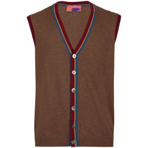 Gallo, Heren, Truien, Bruin, Maat: L Wol,