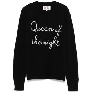 MC2 Saint Barth, Dames, Truien, Zwart, Maat: L Kasjmier,