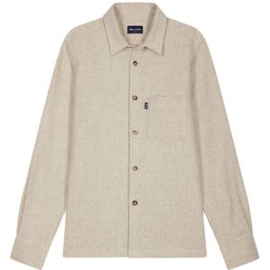 Eden Park, Heren, Overhemden, Beige, Maat: L Katoen,