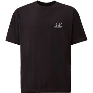 C.p. Company, Heren, Tops, Blauw, Maat: L