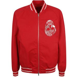 Alexander McQueen, Heren, Jassen, Rood, Maat: L Katoen,