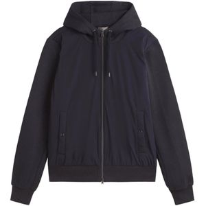 Herno, Heren, Sweatshirts & Hoodies, Zwart, Maat: M Katoen,