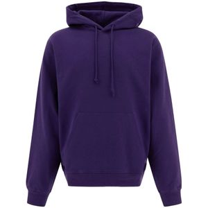 Stockholm Surfboard Club, Heren, Sweatshirts & Hoodies, Paars, Maat: S Katoen,