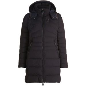 GIL BRET - Gewatteerde Jas - Zwart - Wintermantel - Afneembare Capuchon