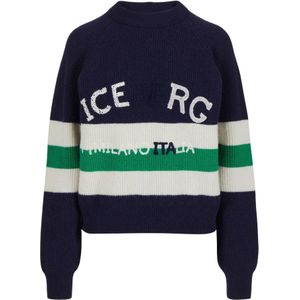 Iceberg, Dames, Truien, Veelkleurig, Maat: S Wol,